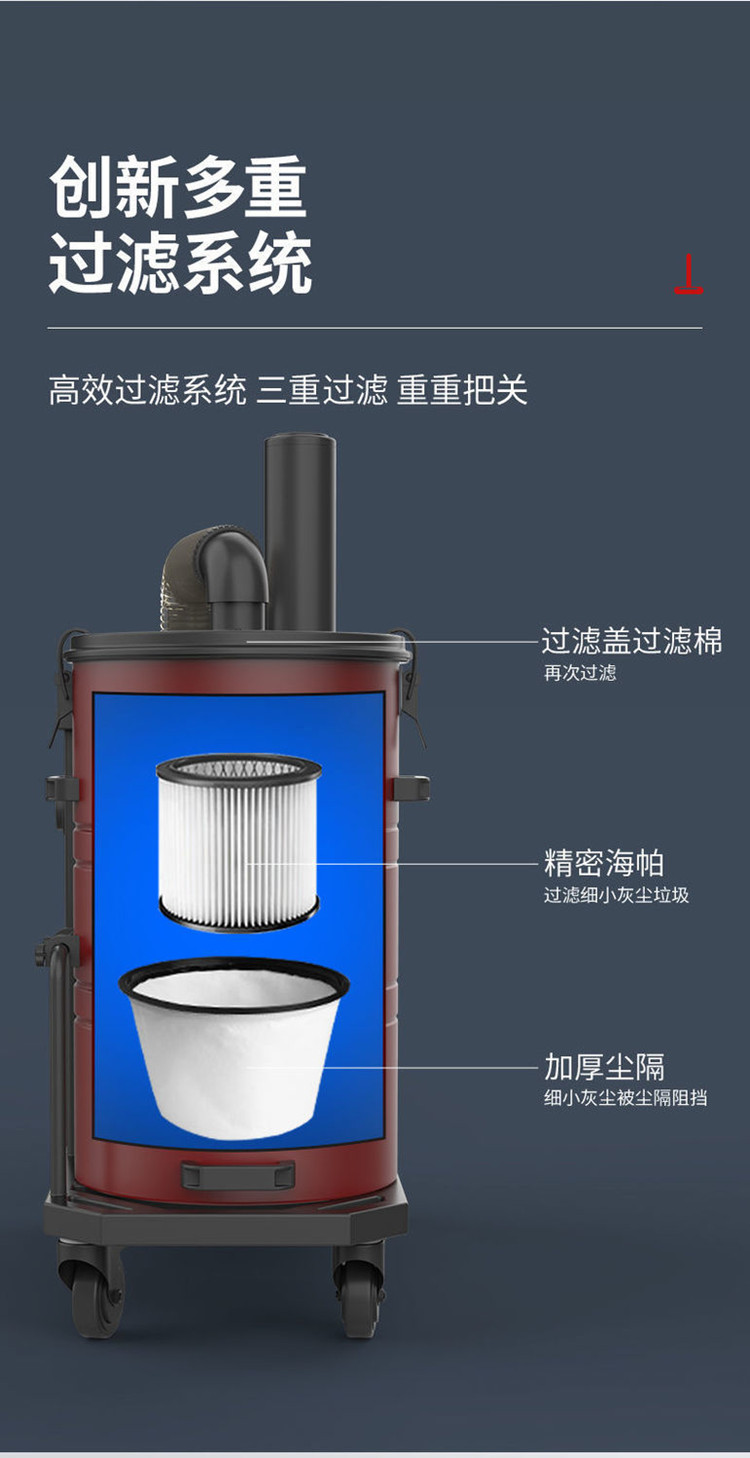 揚(yáng)子C6 工業(yè)吸塵器(圖9)